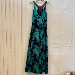 Badgley Mischka Teal Shimmer Gown - NWT